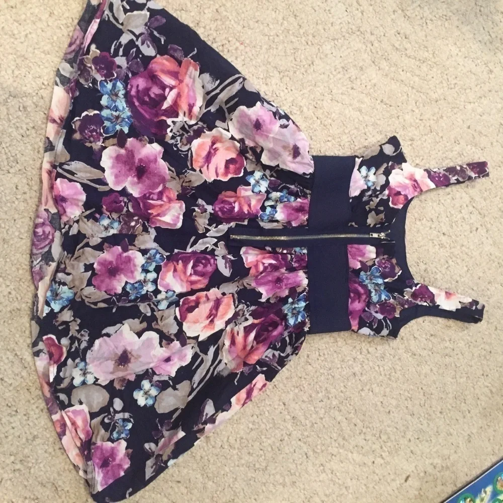charlotte russe purple floral dress Charlotte Russe | Dresses | Purple Floral Dress